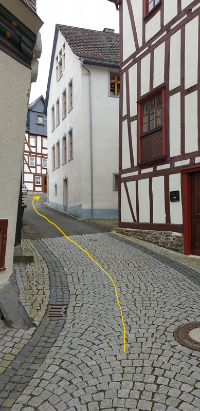 Burgberg Gasse